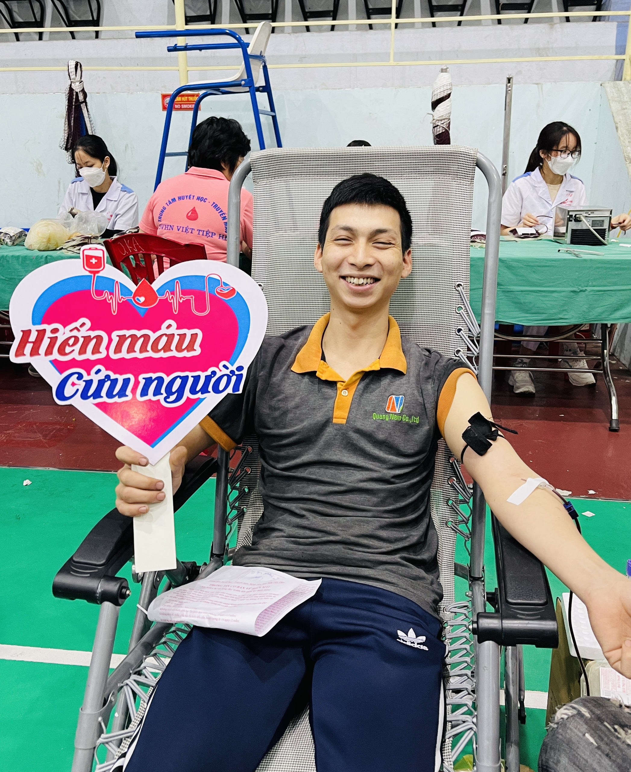 Hoạt động hiến máu tình nguyện